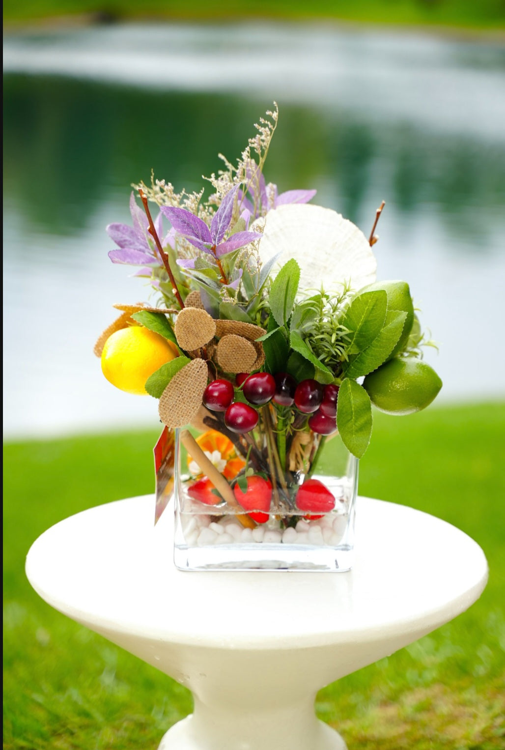 Fresh Fruit in Glass