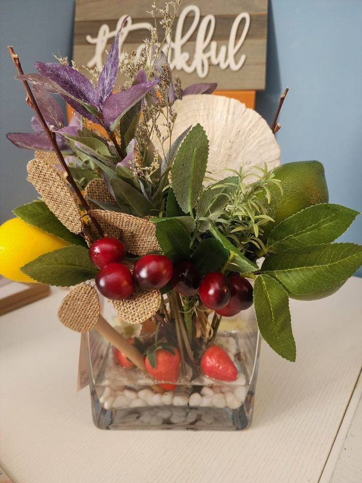 Fresh Fruit in Glass